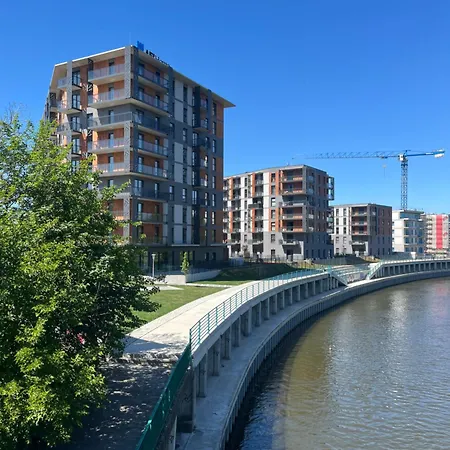 Daire Jesionowe Ashwood Widok Na Odre 1,4 Km Od Rynku Parking Podziemny W Cenie Klimatyzacja Sauna W 1 River Oder View 1,4 Km Market Square Underground Parking Balcony Air Conditioning Wroclaw
