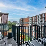 Appartement Jesionowe Ashwood Widok Na Odre 1,4 Km Od Rynku Parking Podziemny W Cenie Klimatyzacja Sauna W 1 River Oder View 1,4 Km Market Square Underground Parking Balcony Air Conditioning Wrocław