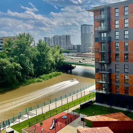Jesionowe Nad Odra, Stare Miasto, Sauna W Jednym, Klimatyzacja , Garaz Podziemny 0 Zl, Odra River , Old Town, New Building, Air Conditioning, Sauna-one, Underground Garage Free Апартаменти Вроцлав